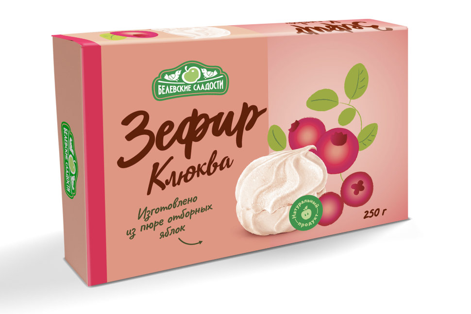  Зефир белевский "Клюква" 250г в Туапсе