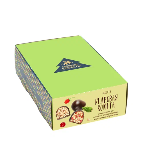  Кедровая комета Ассорти (9429) (классика, клюква, шишка, земляника), 540г   в Туапсе