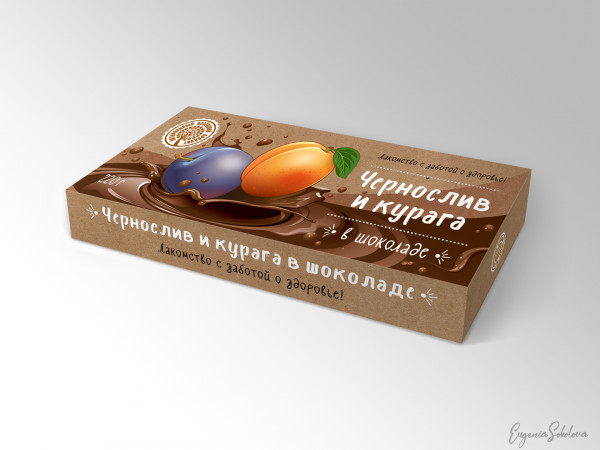 №2 Чернослив и курага в шоколаде, 220г в Туапсе