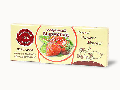  Мармелад натуральный "Клубника" 140г в Туапсе