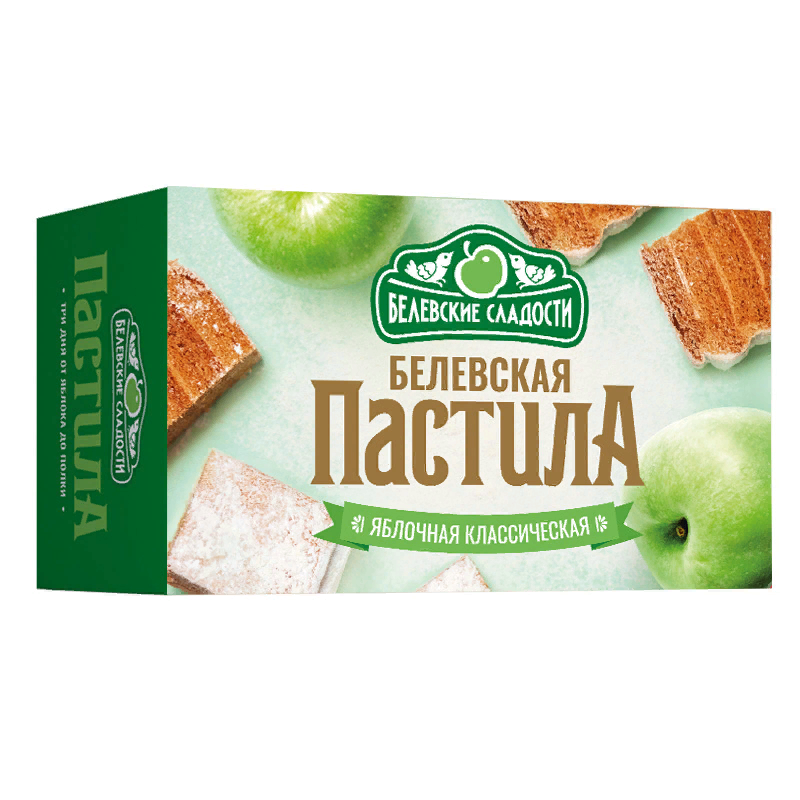  Пастила  200г диетическая КЛАССИКА, НОВЫЙ ФОРМАТ (4 шт по 50гр)   в Туапсе