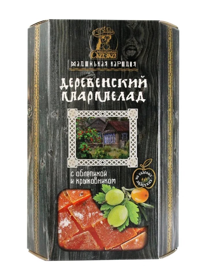  Мармелад деревенский "С крыжовником и облепихой" 300г в Туапсе