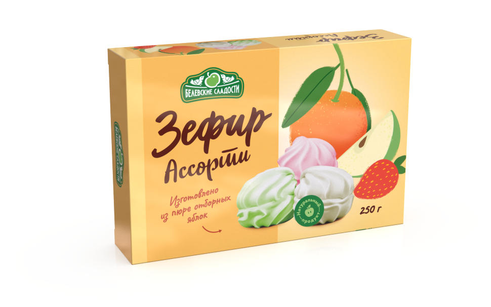  Зефир белевский "Ассорти" 250г в Туапсе