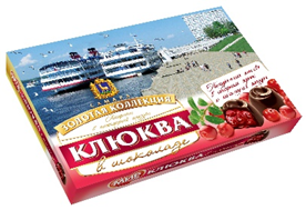  КФ МИР Клюква в шоколадной глазури 160г в Туапсе